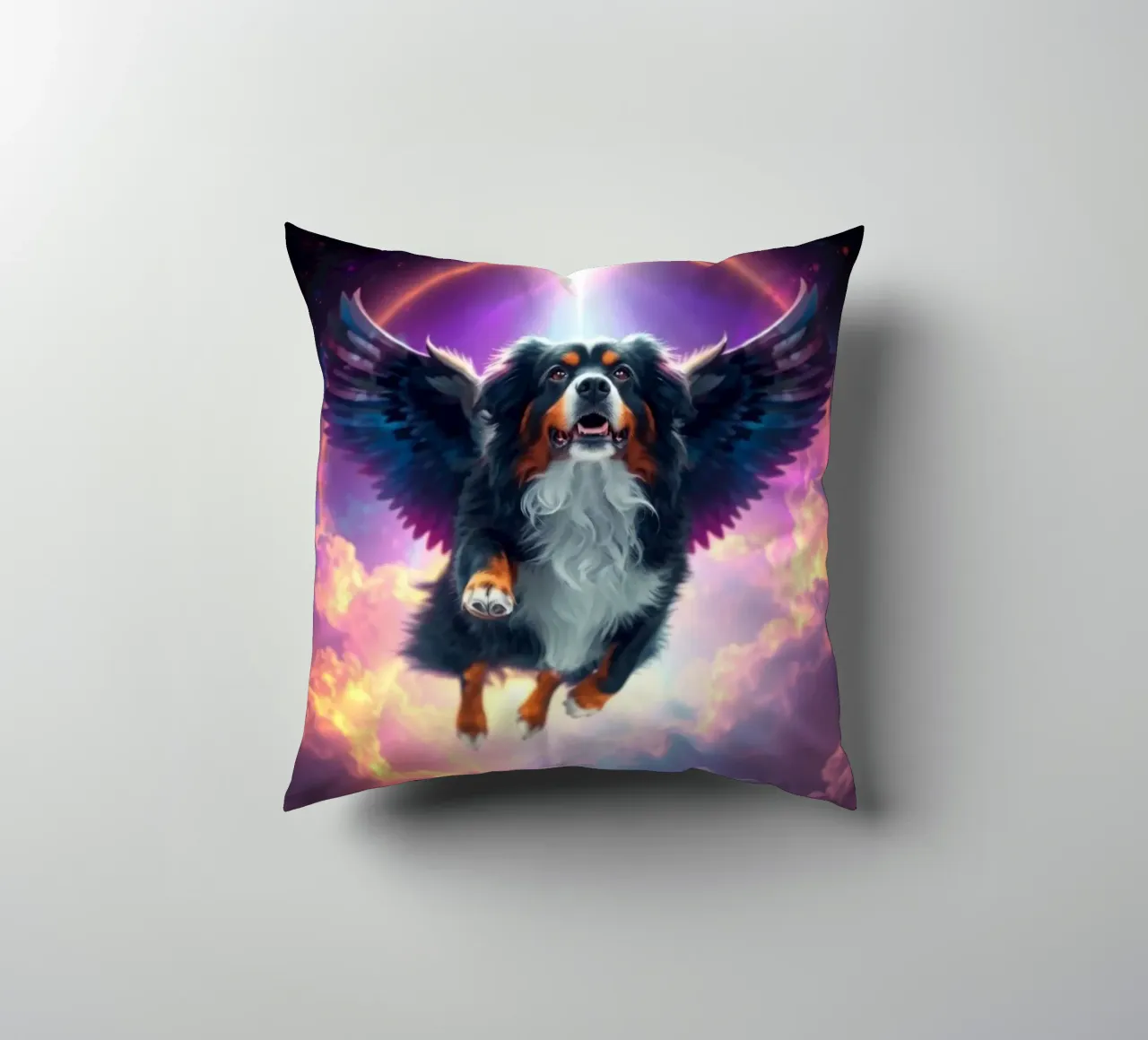 An Angel of Heaven #11 decorative cushion by Yumis.Beargang.and.Me