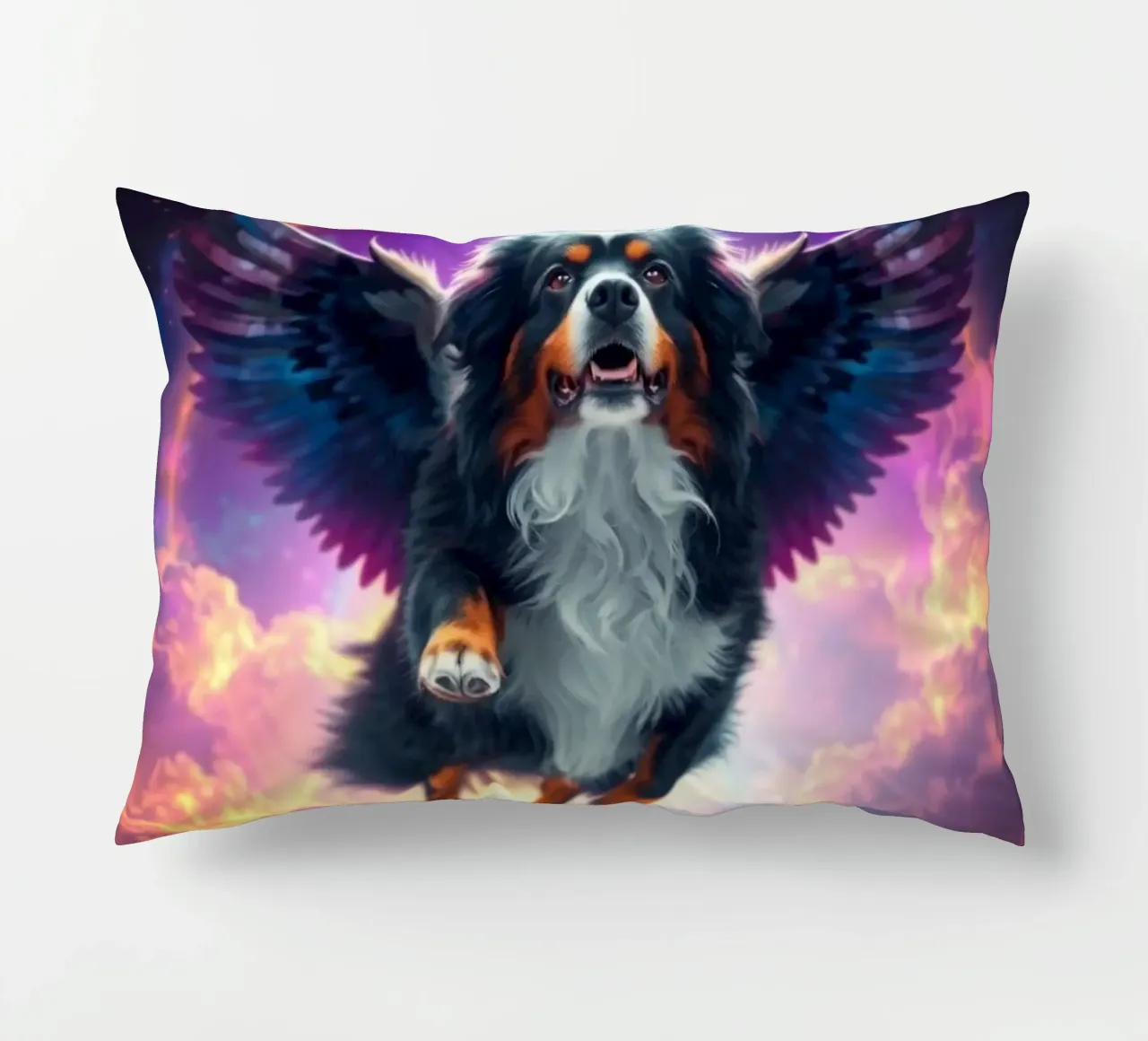 An Angel of Heaven #11 decorative cushion by Yumis.Beargang.and.Me
