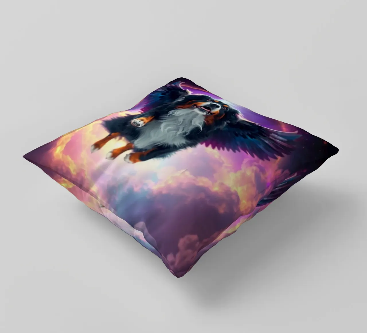 An Angel of Heaven #11 decorative cushion by Yumis.Beargang.and.Me