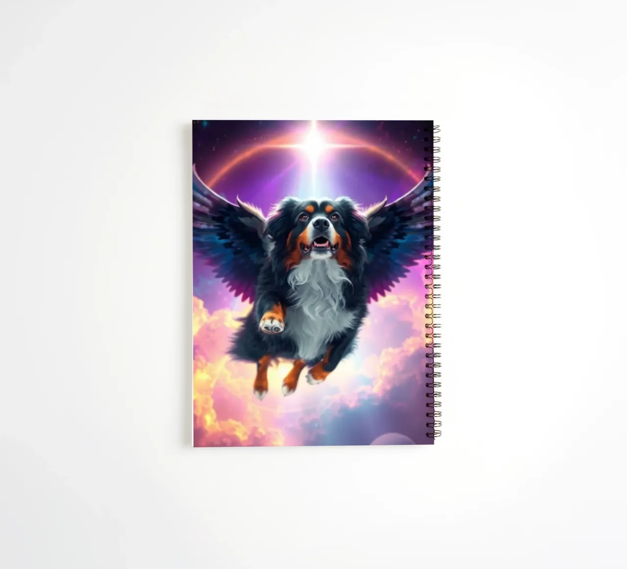 An Angel of Heaven #11 spiral notebook by Yumis.Beargang.and.Me