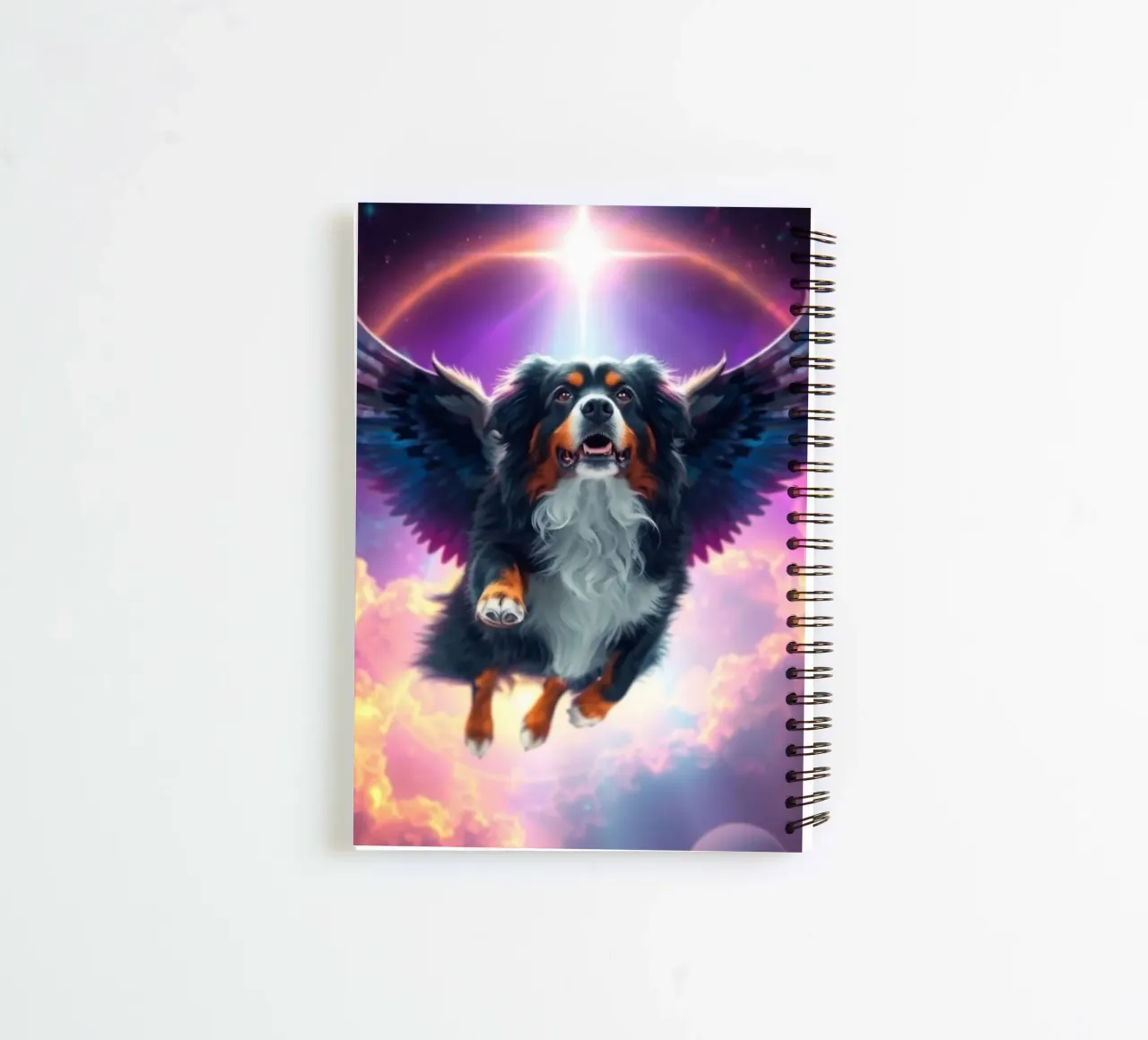 An Angel of Heaven #11 spiral notebook by Yumis.Beargang.and.Me