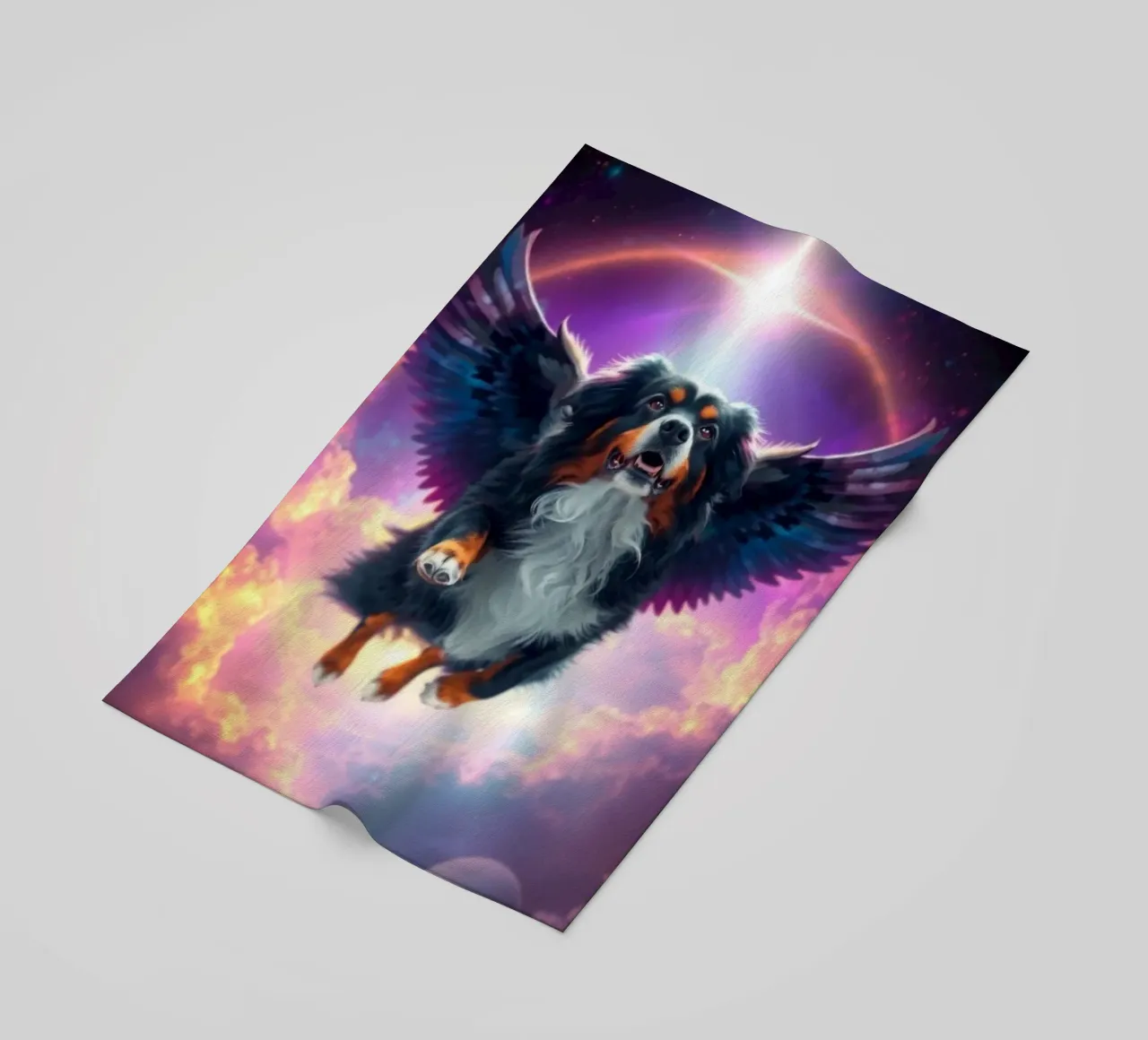 An Angel of Heaven #11 beach towel by Yumis.Beargang.and.Me