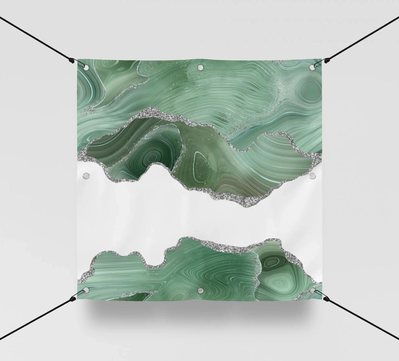 Agata salvia e argento Texture 06 telo in pvc da Gemstone Textures