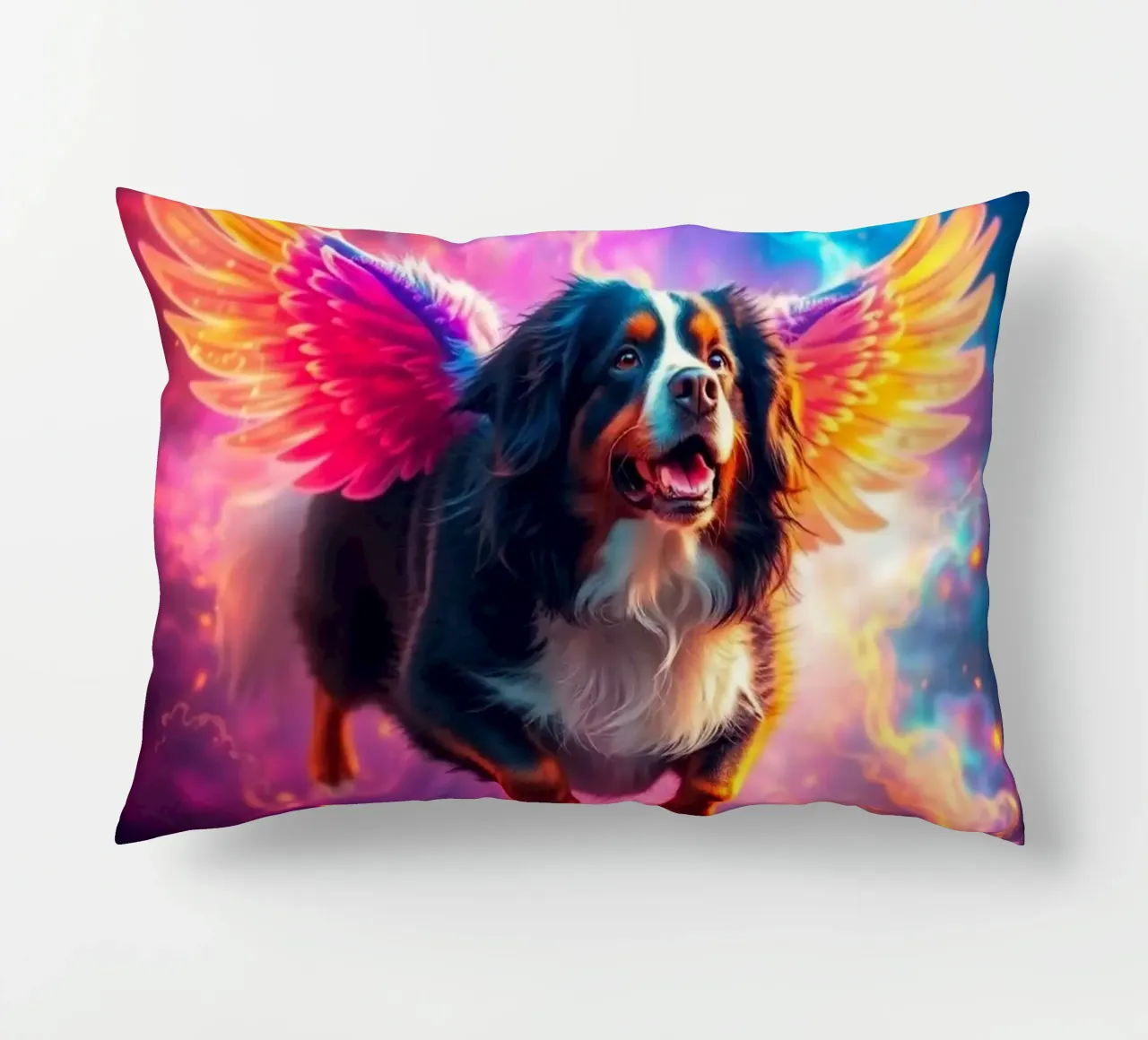 An Angel of Heaven #12 decorative cushion by Yumis.Beargang.and.Me