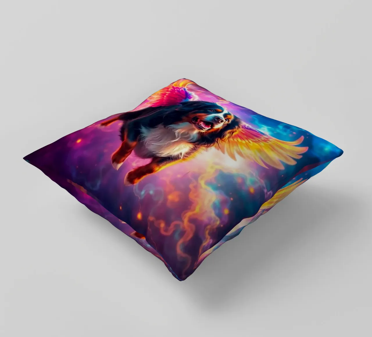 An Angel of Heaven #12 decorative cushion by Yumis.Beargang.and.Me