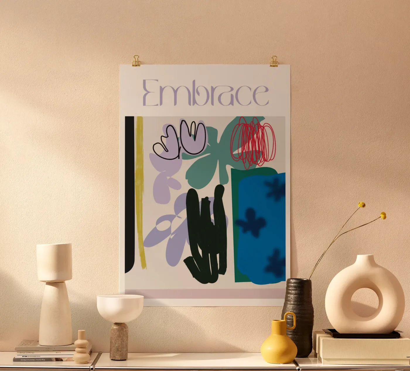 Embrace poster by Silvaya