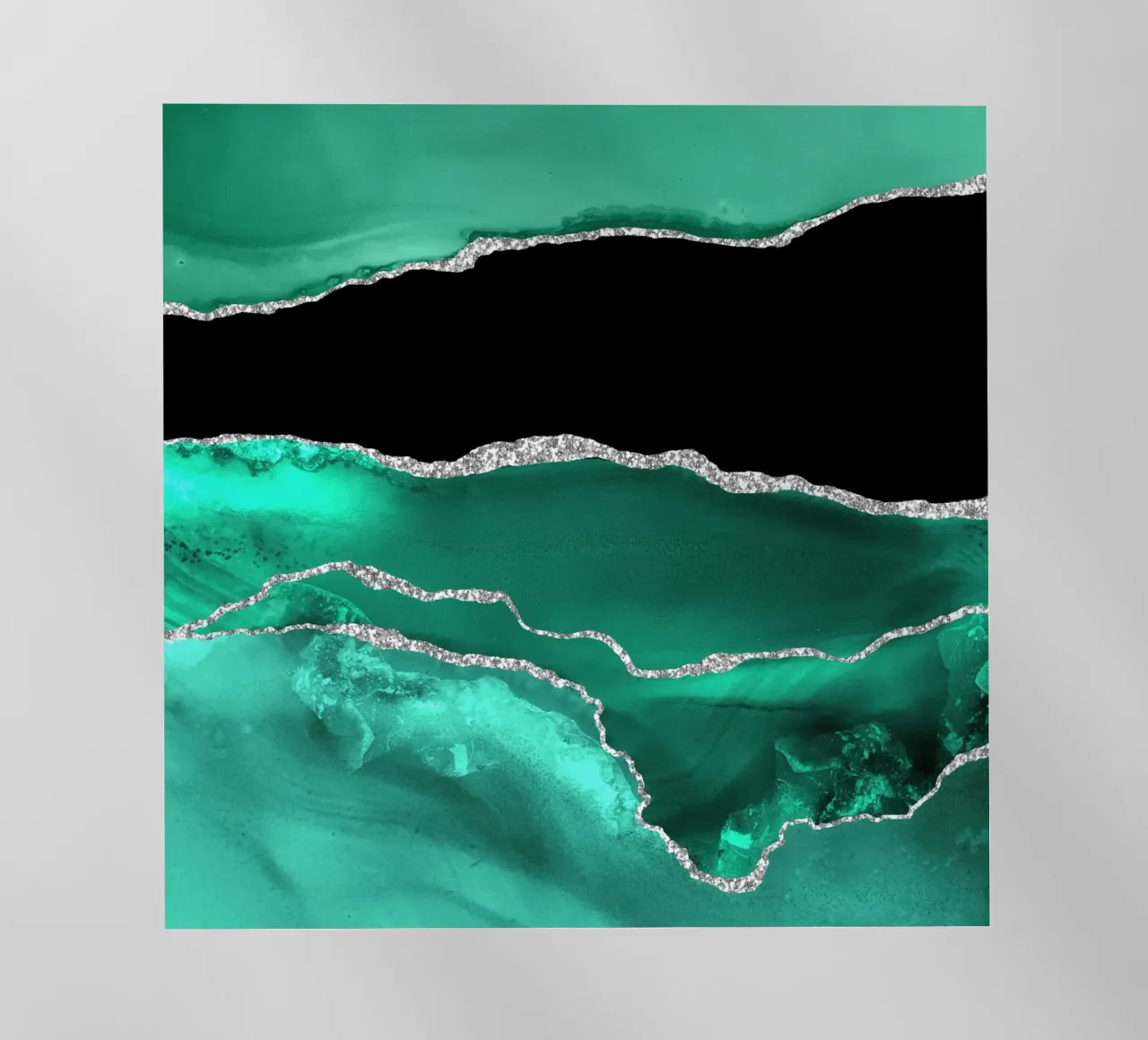 Texture Agata Argento e Verde Mare 03 pellicola backlit da Gemstone Textures