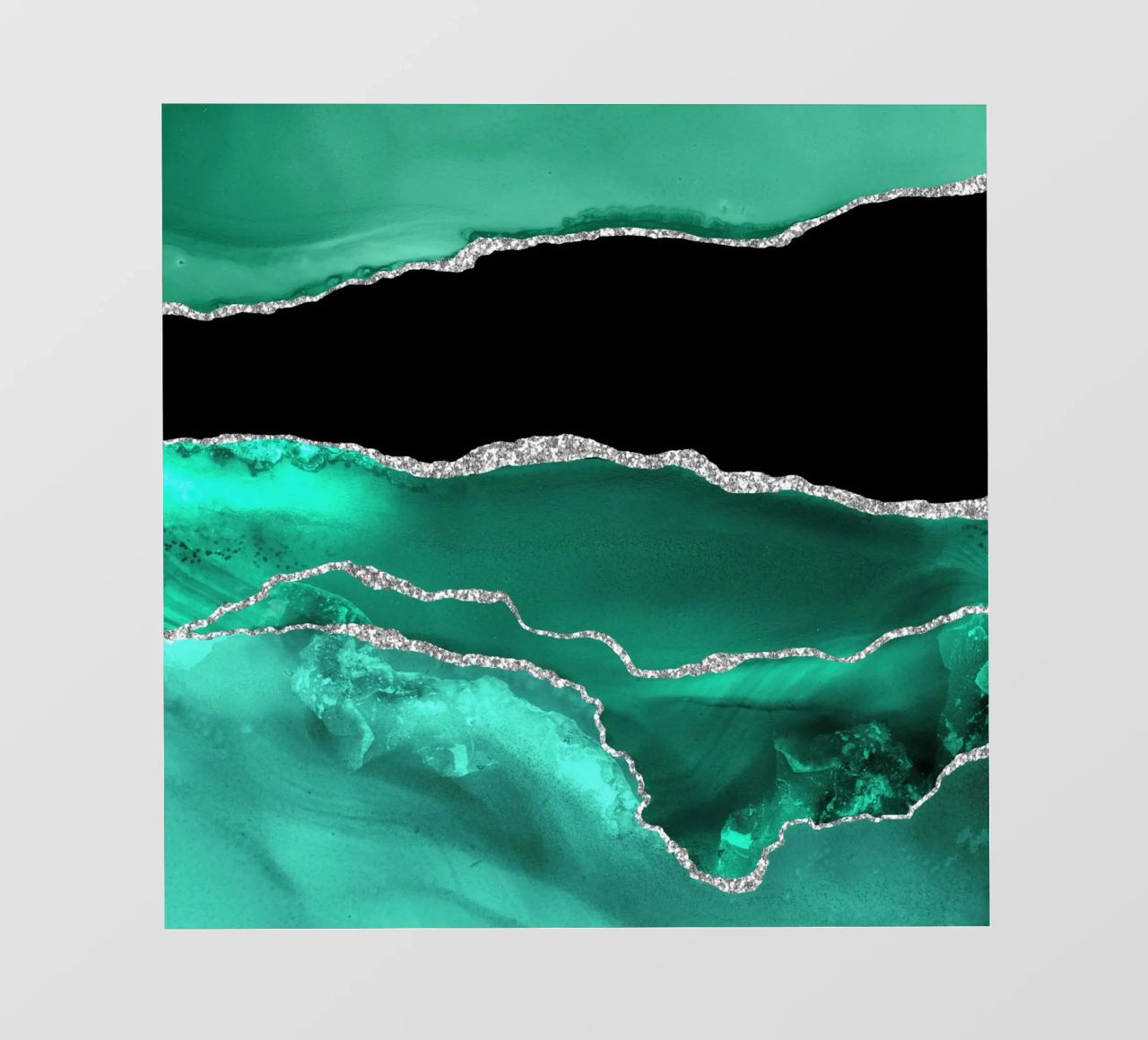 Texture Agata Argento e Verde Mare 03 pellicola backlit da Gemstone Textures