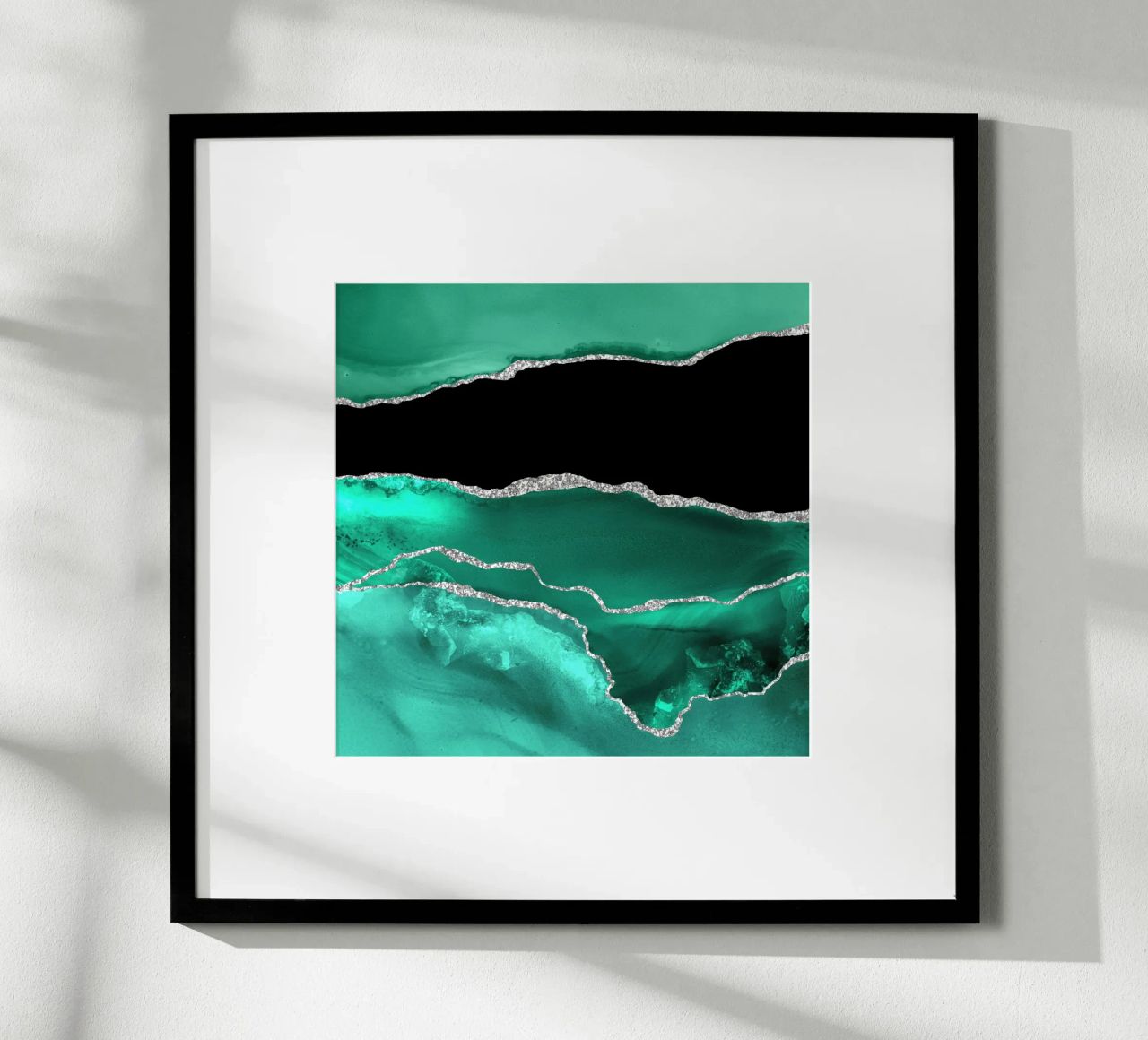 Texture Agata Argento e Verde Mare 03 carta hahnemühle da Gemstone Textures