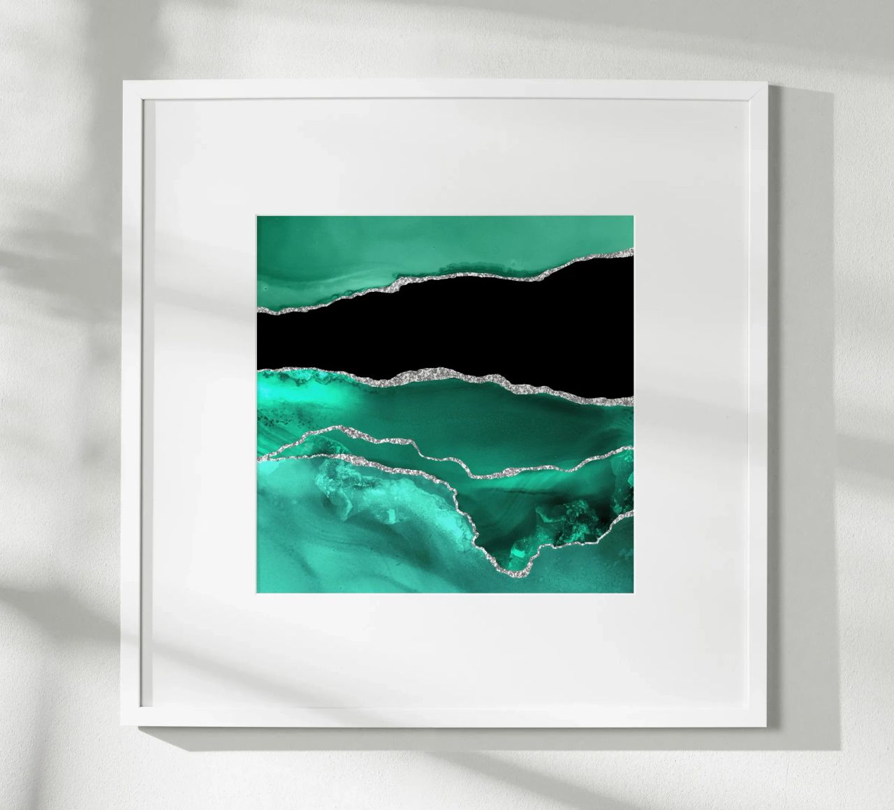 Texture Agata Argento e Verde Mare 03 carta hahnemühle da Gemstone Textures