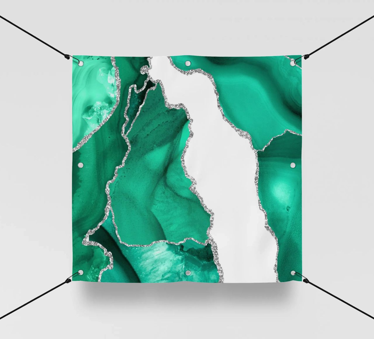 Agata mare e argento Texture 05 telo in pvc da Gemstone Textures