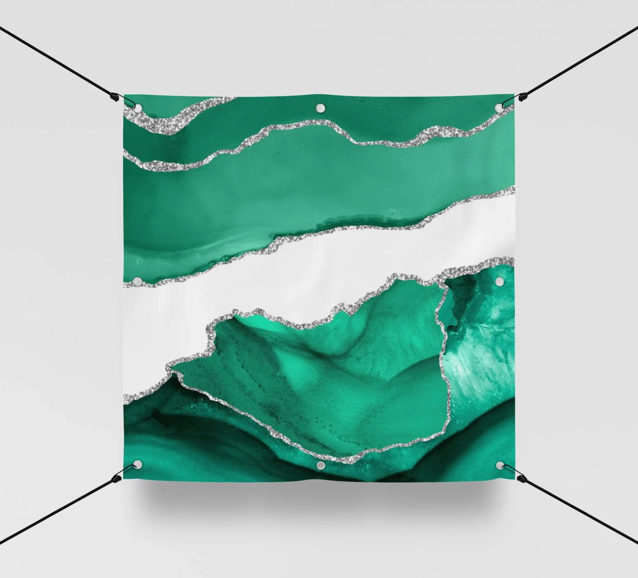 Agata mare e argento Texture 06 telo in pvc da Gemstone Textures