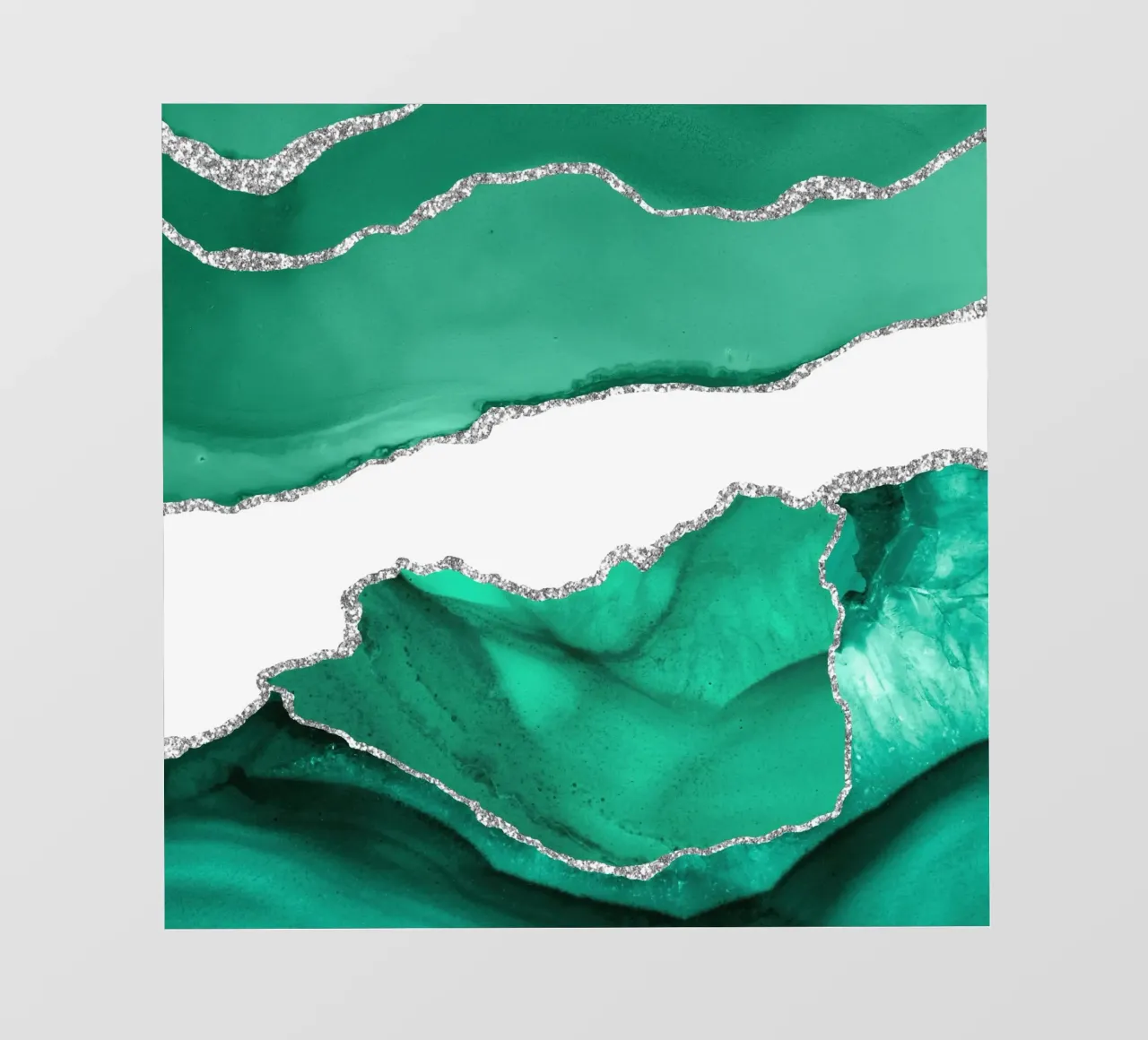 Agata mare e argento Texture 06 telo in pvc da Gemstone Textures