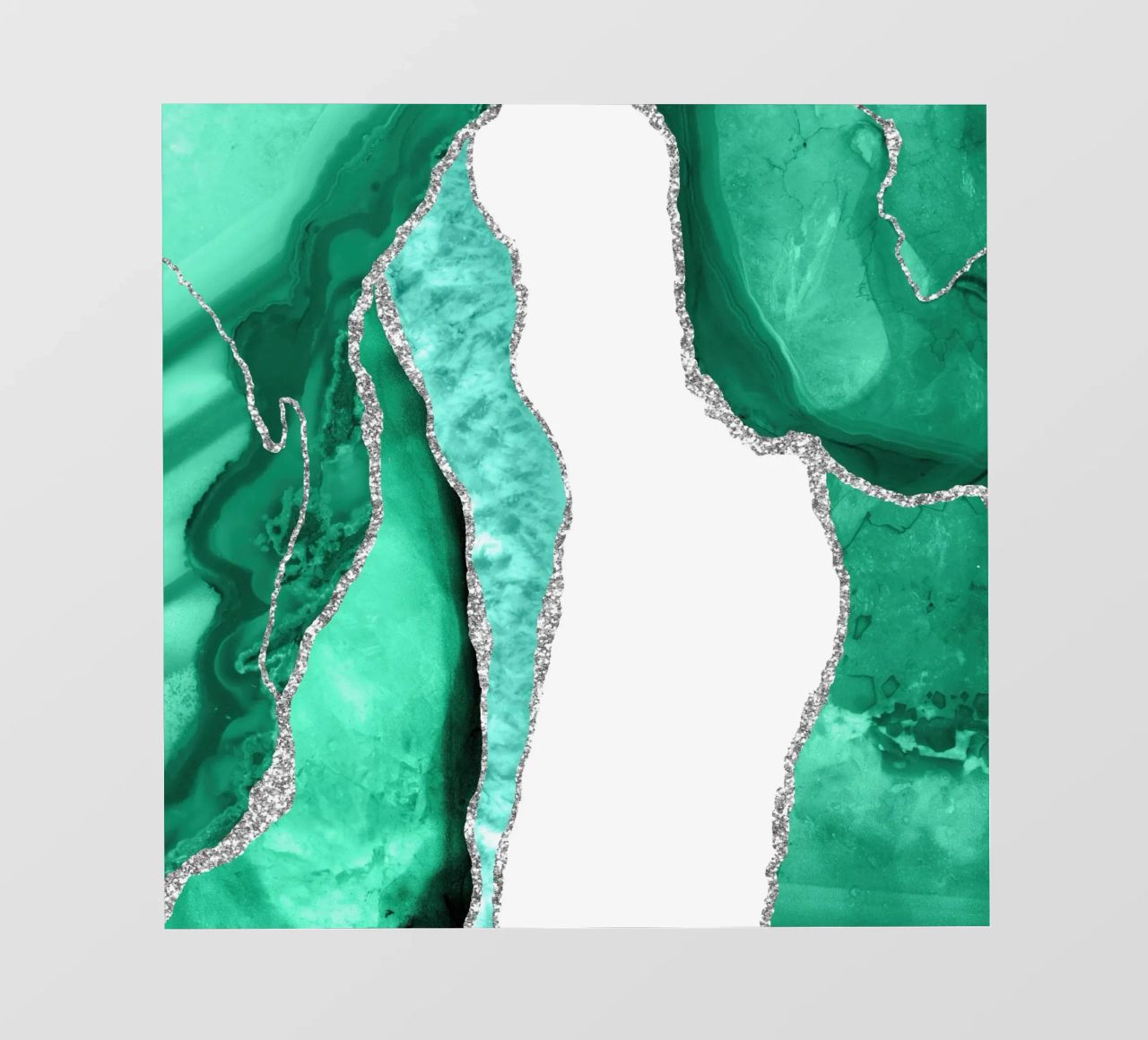 Texture Agata di mare e d'argento 07 telo in pvc da Gemstone Textures
