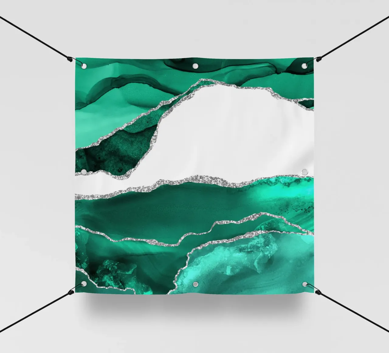 Agata mare e argento Texture 08 telo in pvc da Gemstone Textures