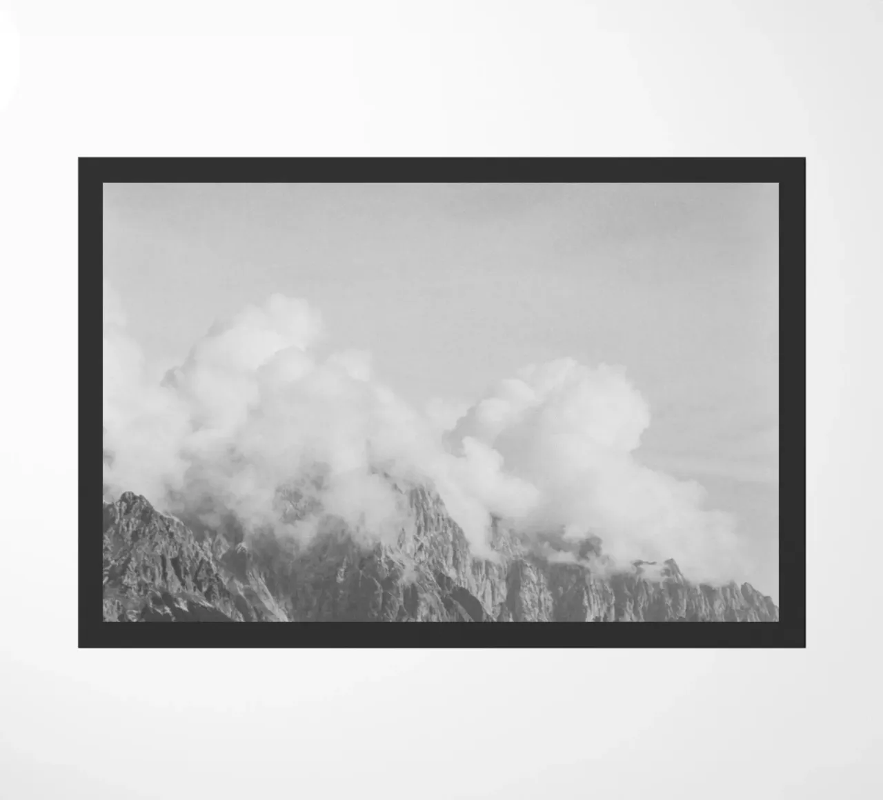 Clouds Forming 4 doormat by Nur Mut