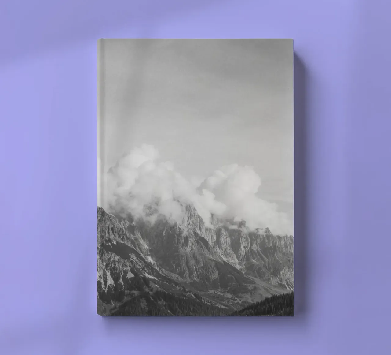 Clouds Forming 4 notebook by Nur Mut