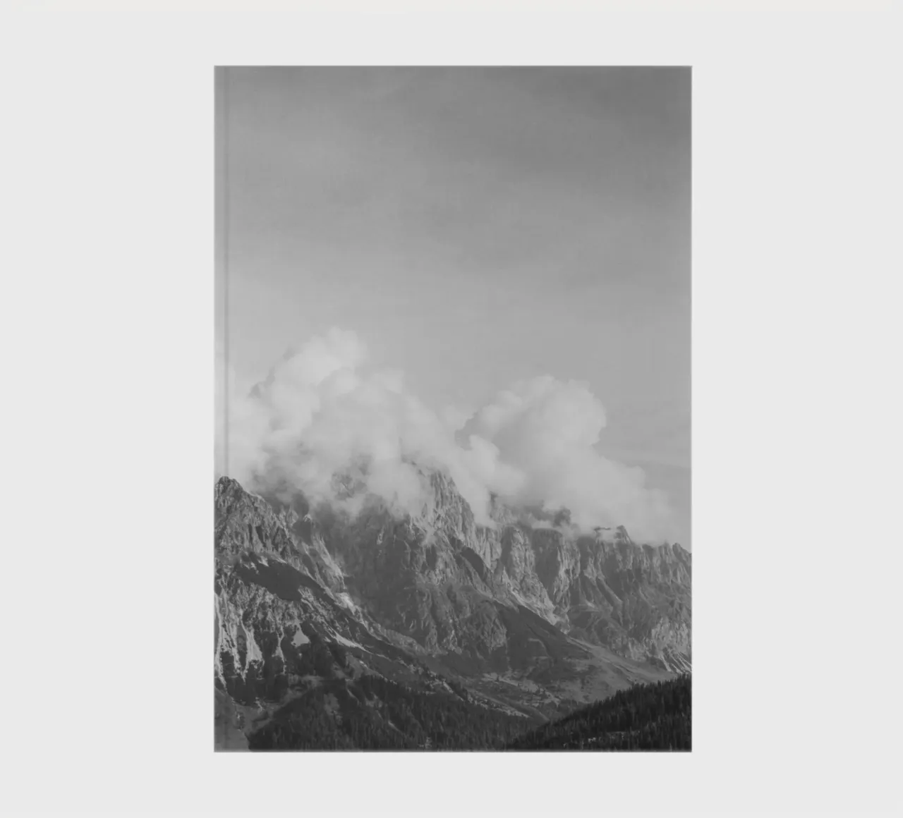 Clouds Forming 4 notebook by Nur Mut