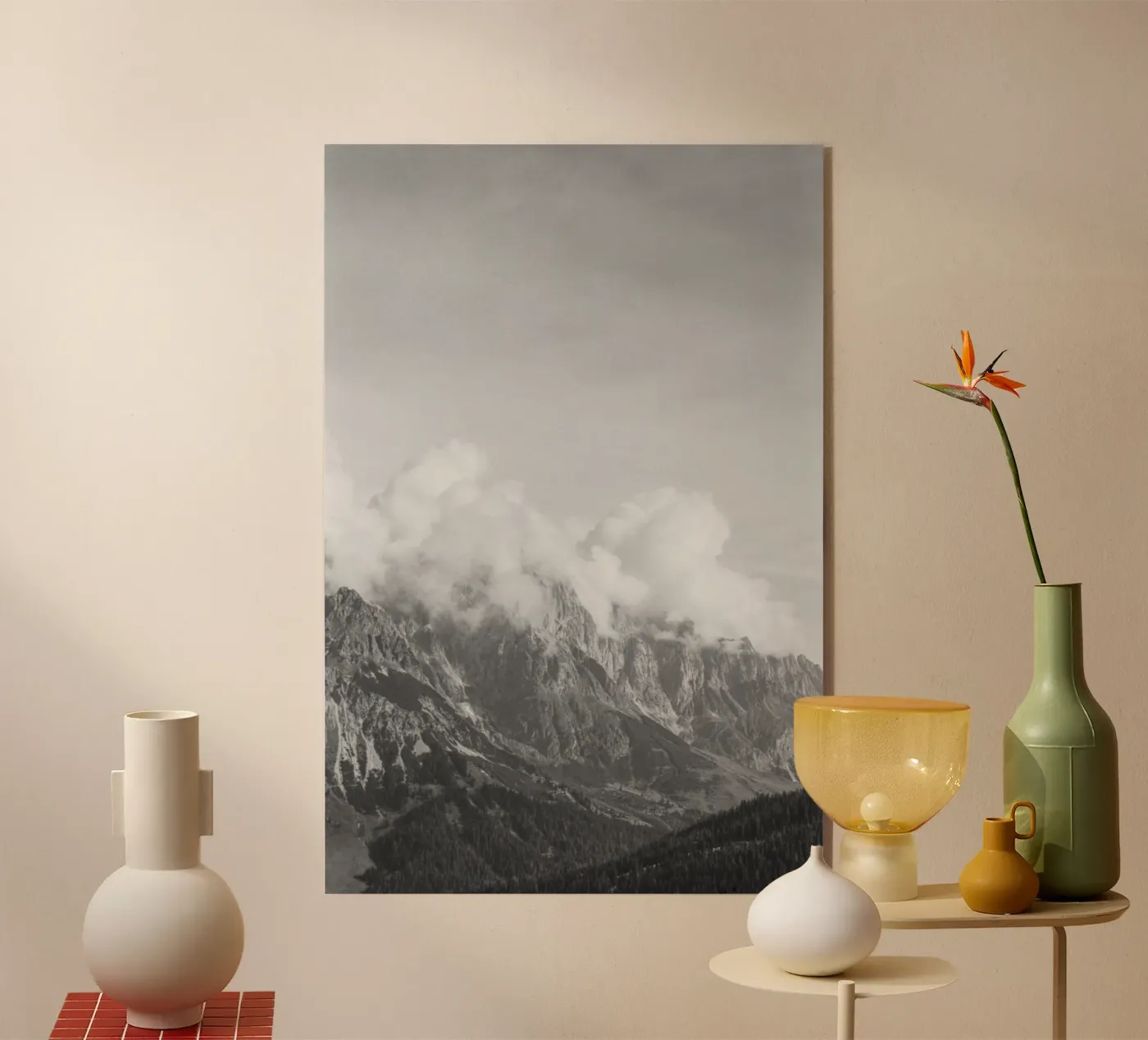 Clouds Forming 4 Acryl-Glas von Nur Mut