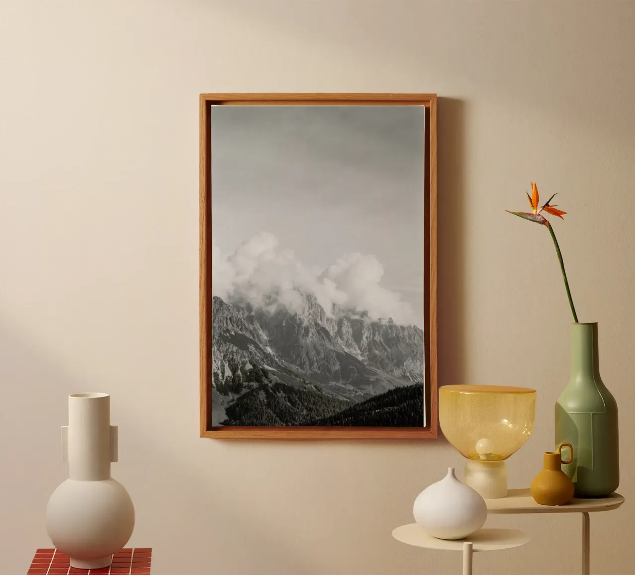 Clouds Forming 4 canvas by Nur Mut