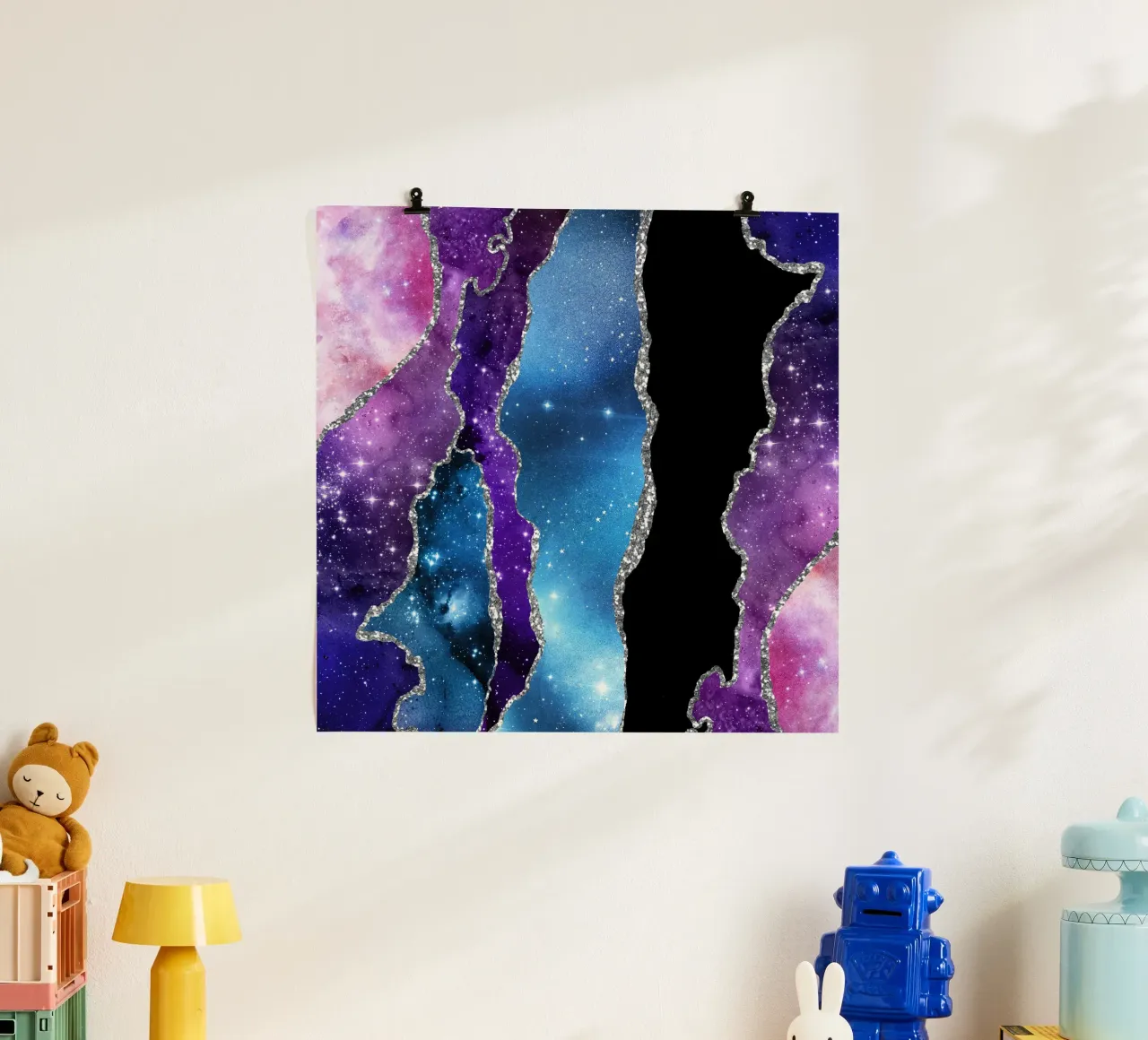 Sternenachat Textur 01 Poster von Gemstone Textures
