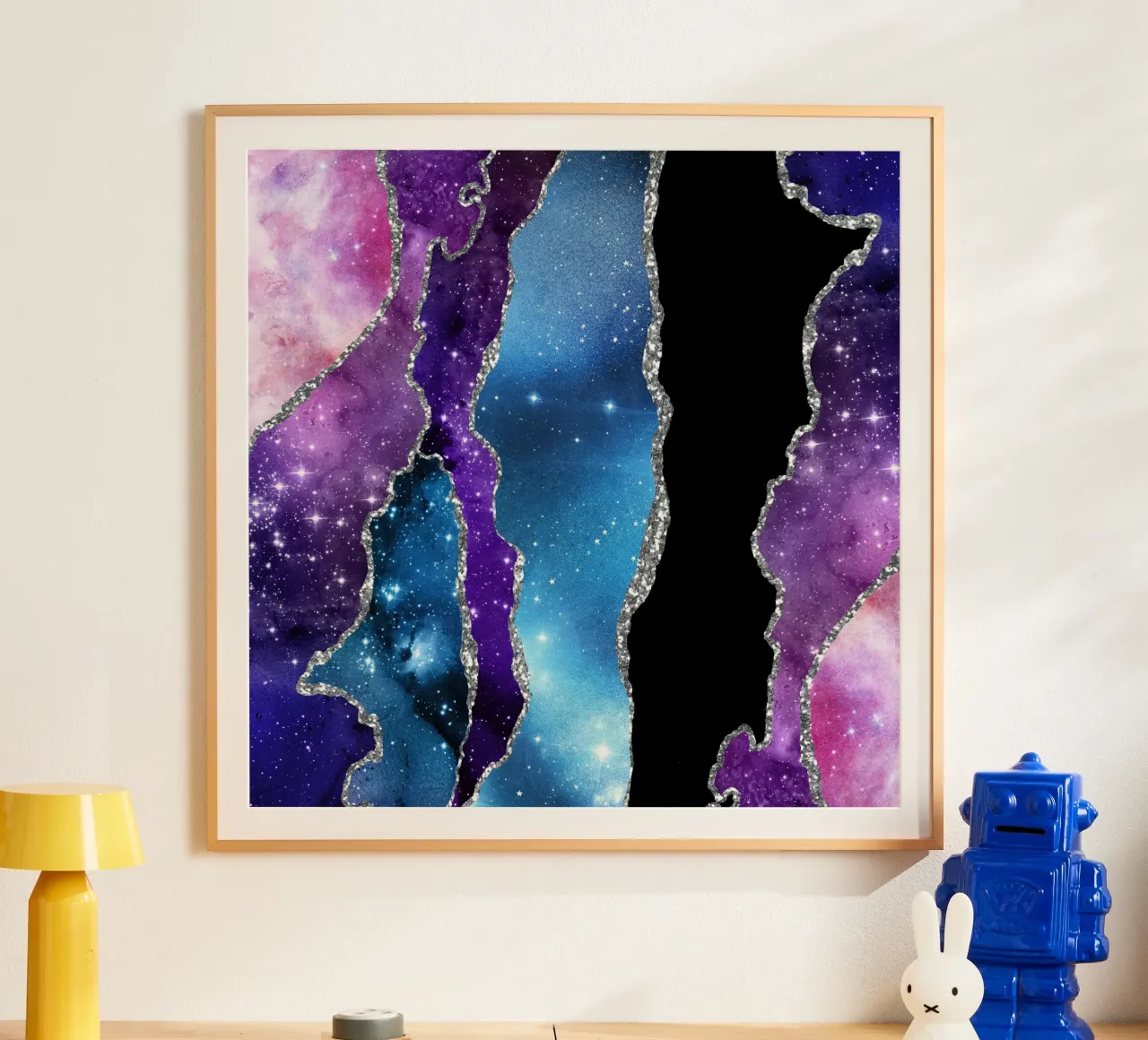 Sternenachat Textur 01 Poster von Gemstone Textures