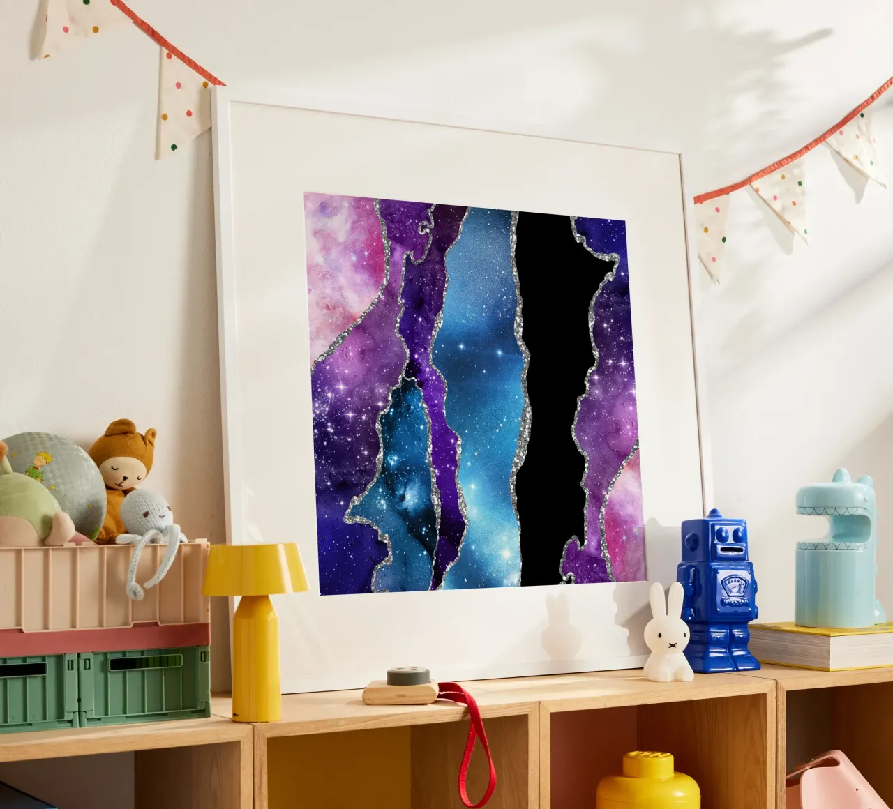 Sternenachat Textur 01 Poster von Gemstone Textures