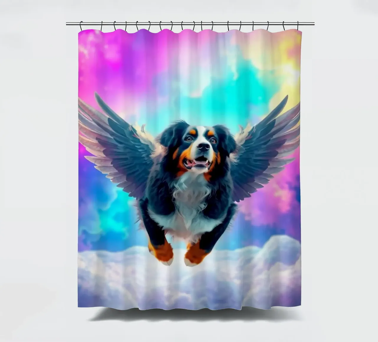 An Angel of Heaven #17 shower curtain by Yumis.Beargang.and.Me