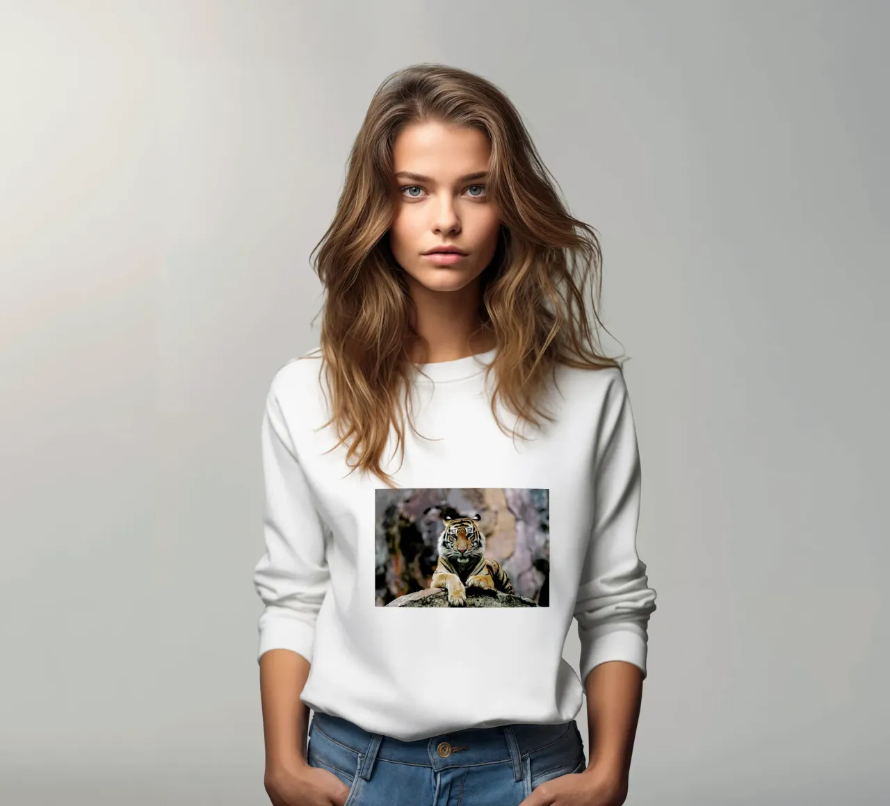 Resting Tiger felpa da Natural Kingdom