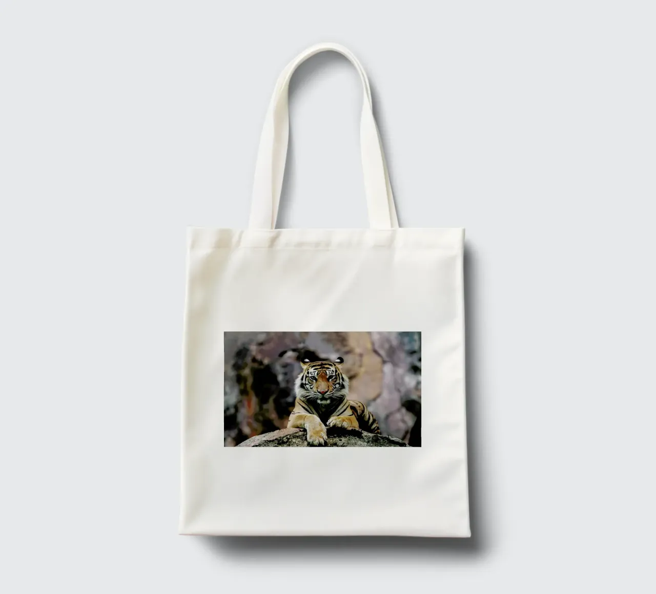 Resting Tiger tote bag by Natural Kingdom