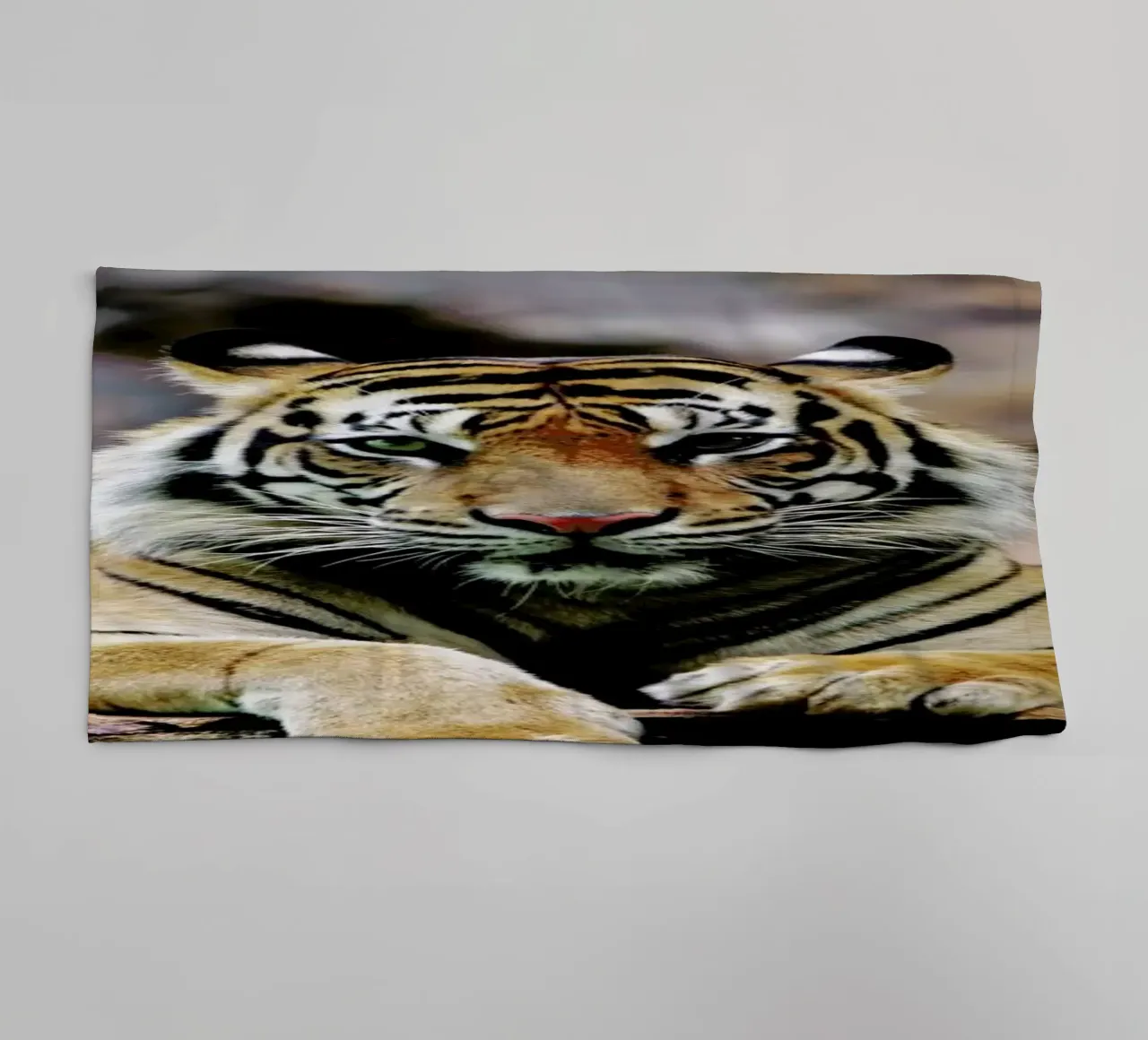 Resting Tiger asciugamano da bagno da Natural Kingdom