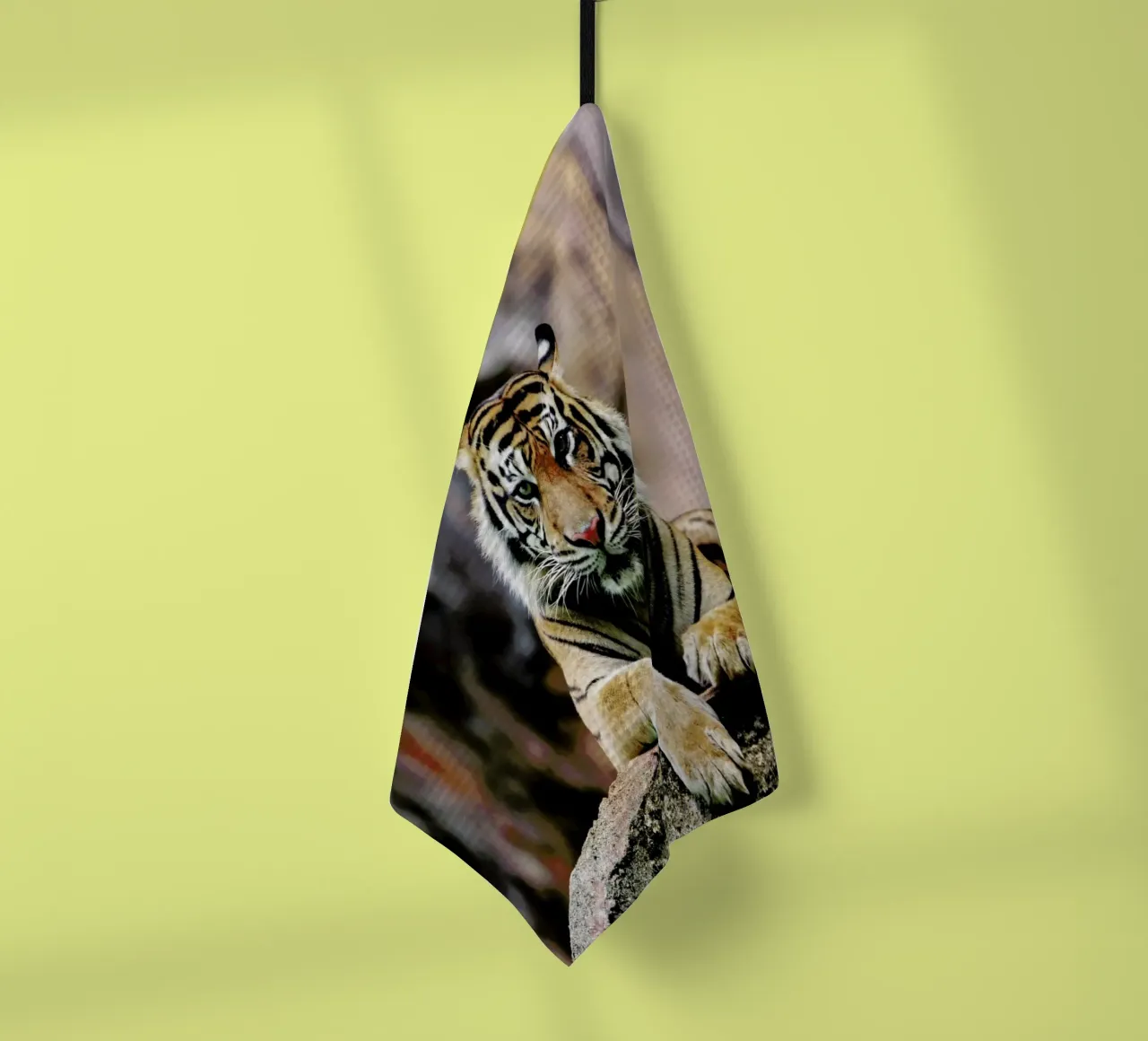 Resting Tiger canovaccio da cucina da Natural Kingdom