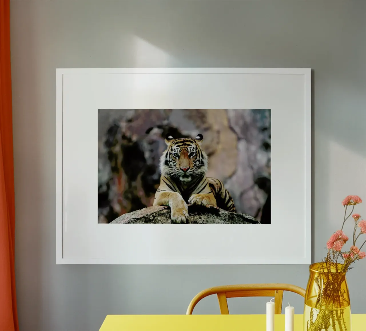 Resting Tiger carta hahnemühle da Natural Kingdom