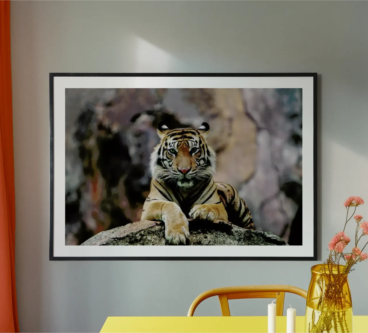 Resting Tiger carta hahnemühle da Natural Kingdom