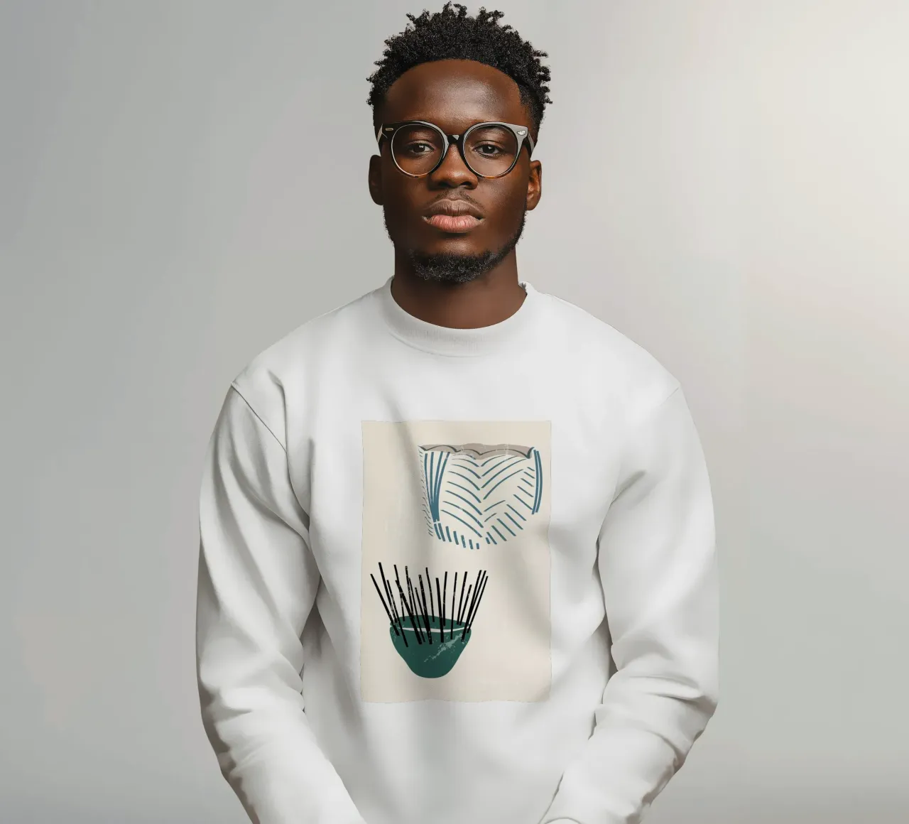 Weaving Baskets felpa da Graphite