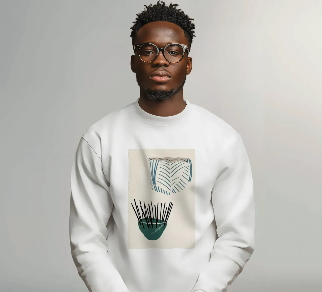 Weaving Baskets Sweatshirt von Graphite