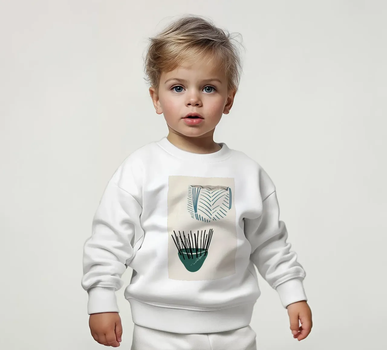Weaving Baskets sudadera de bebé de Graphite