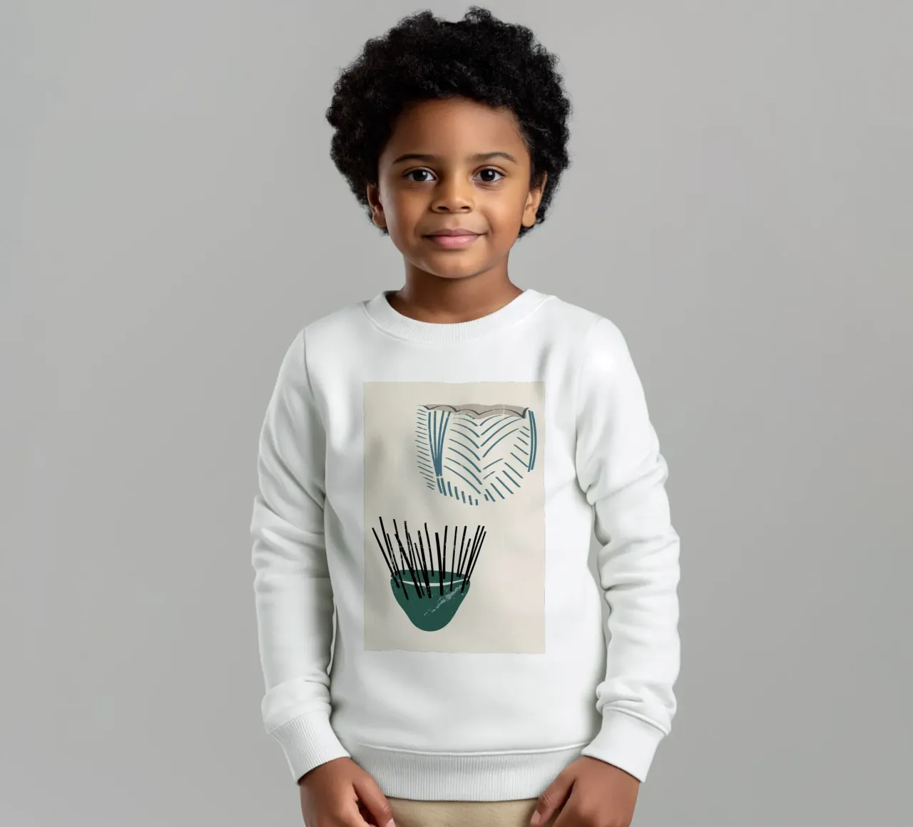 Weaving Baskets felpa bambino da Graphite