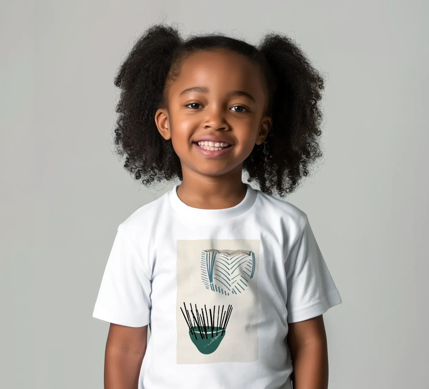 Weaving Baskets t-shirt bambini da Graphite