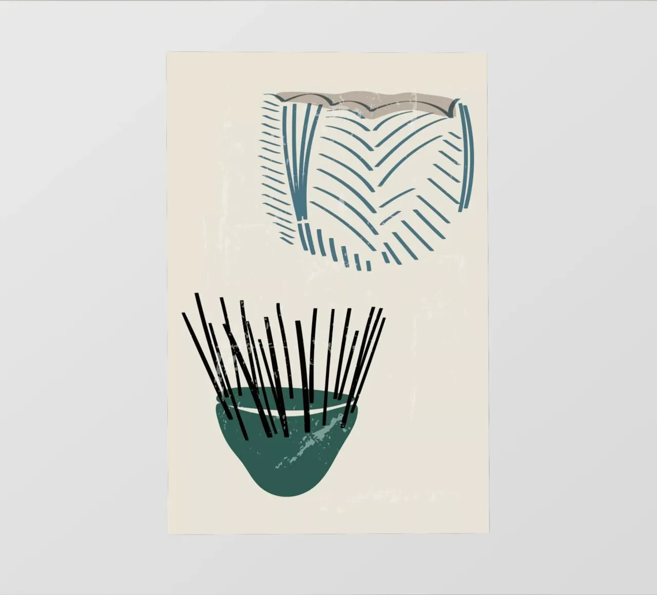 Weaving Baskets telo in pvc da Graphite