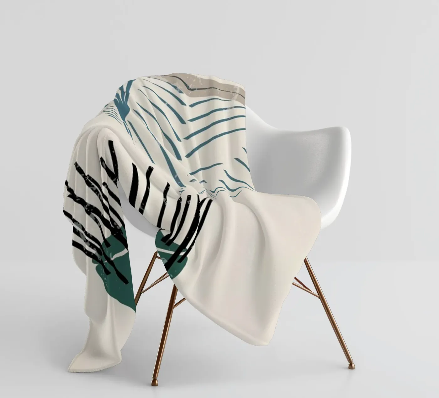 Weaving Baskets Fleecedecke von Graphite