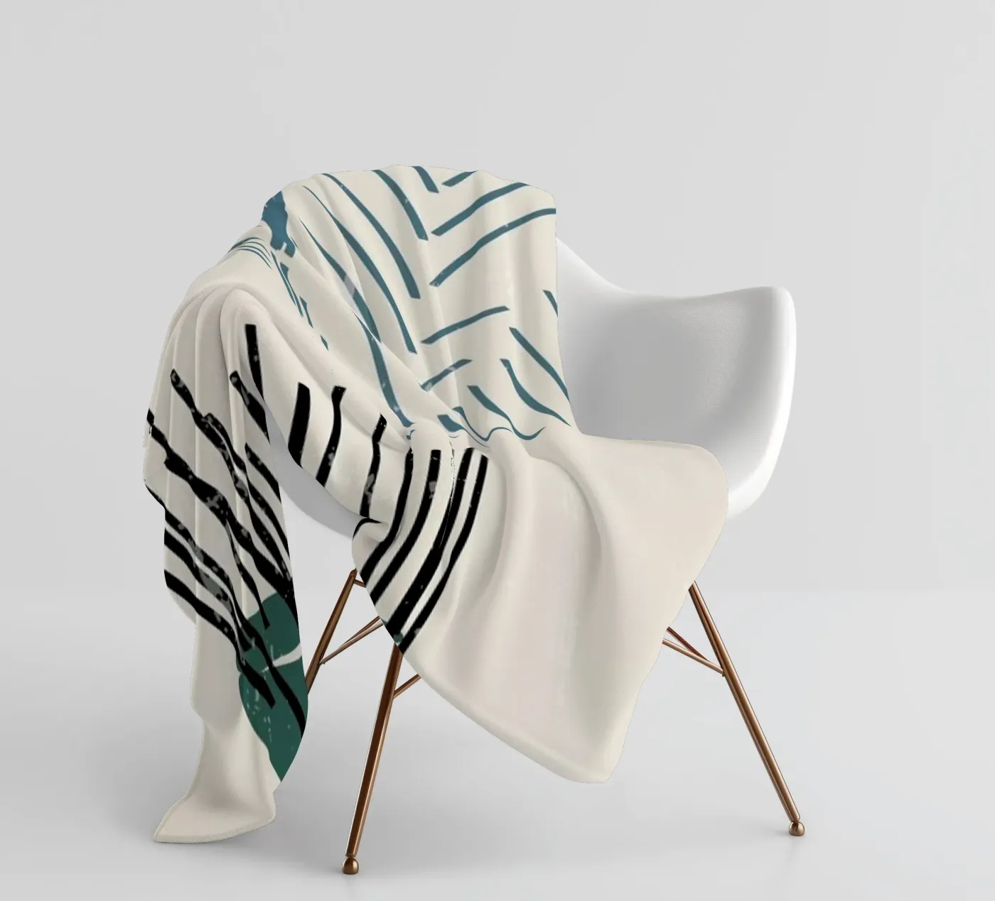 Weaving Baskets Fleecedecke von Graphite