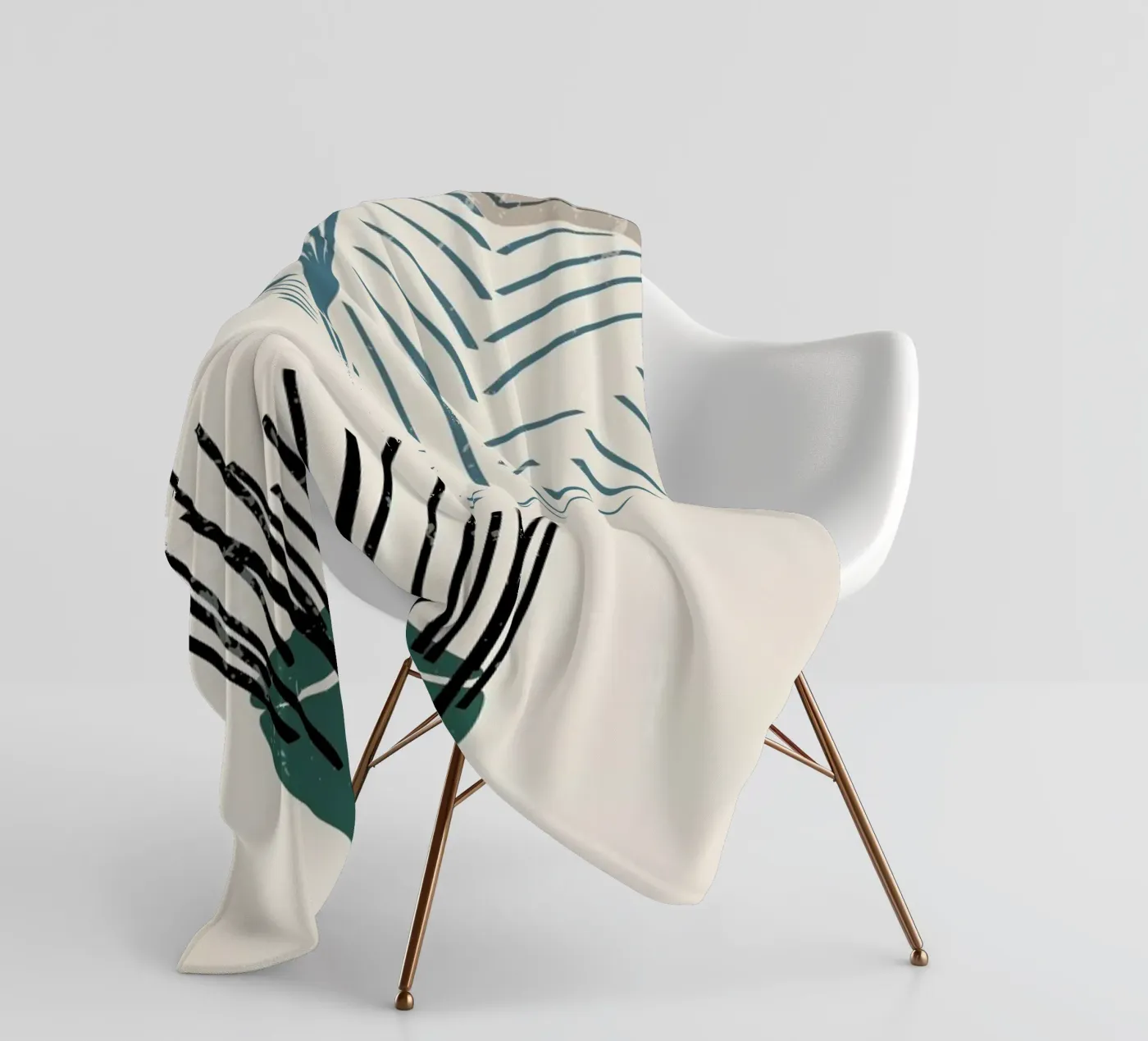 Weaving Baskets Fleecedecke von Graphite