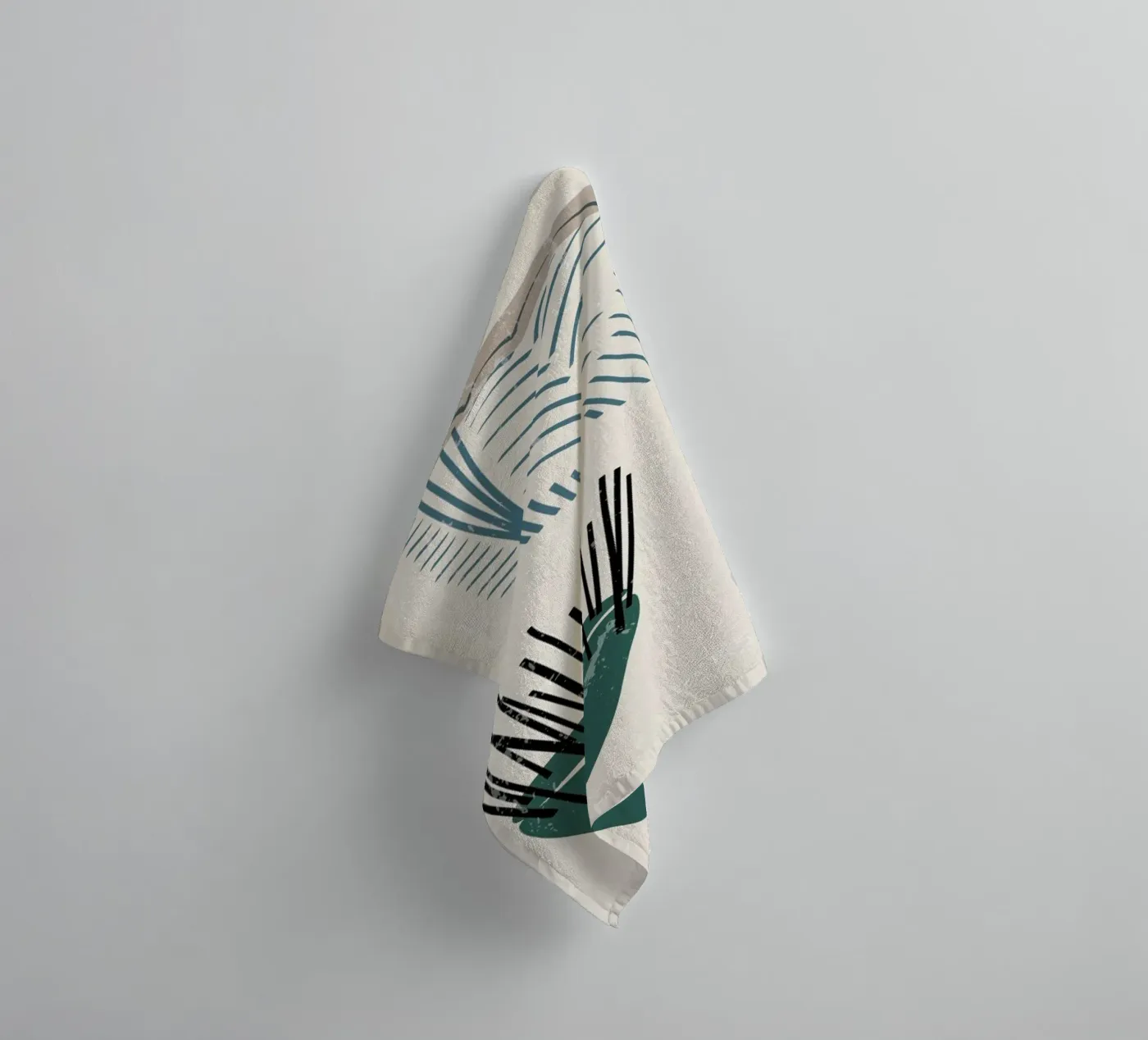 Weaving Baskets towel by Graphite