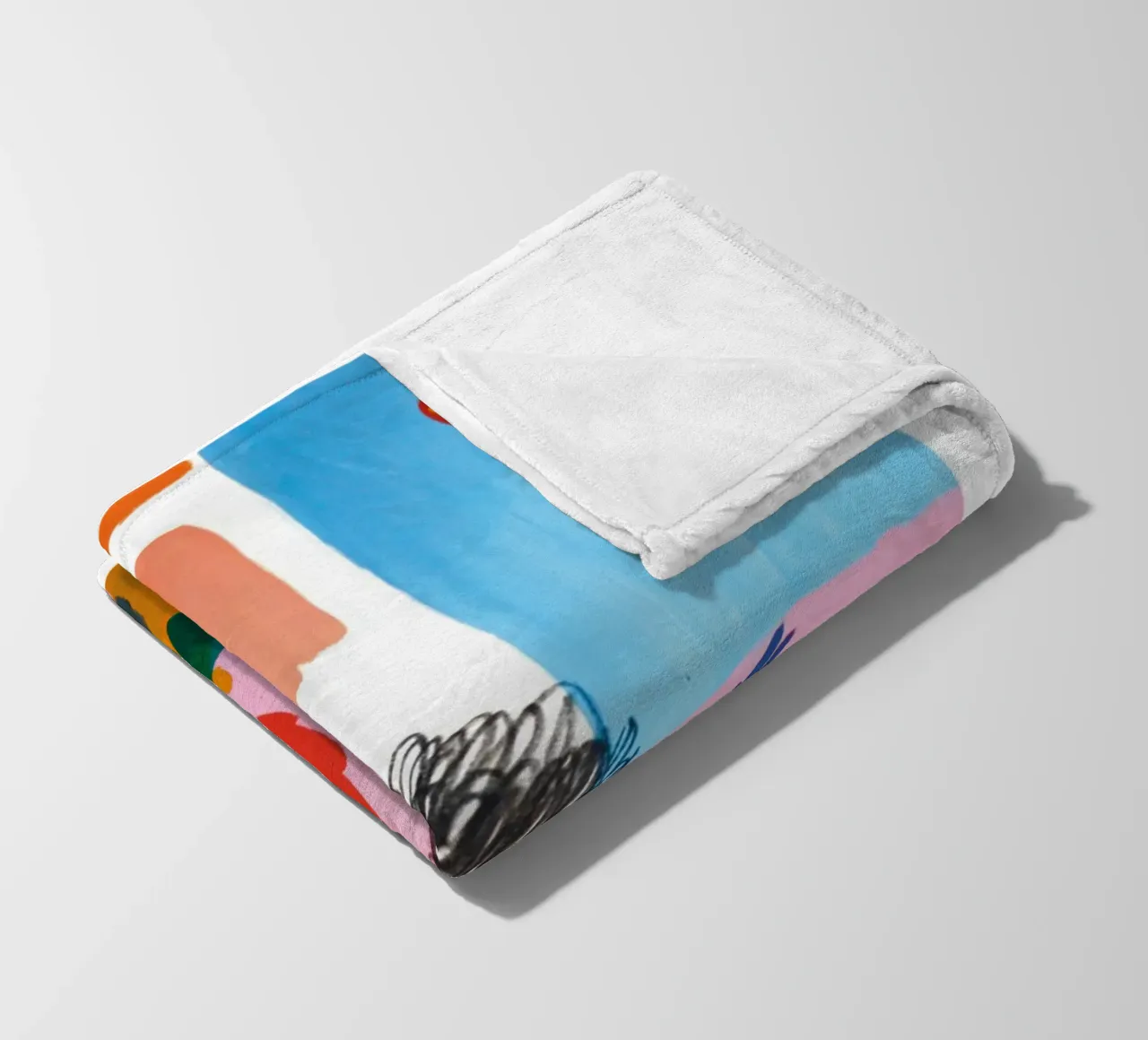 Saturn fleece blanket by Silvaya