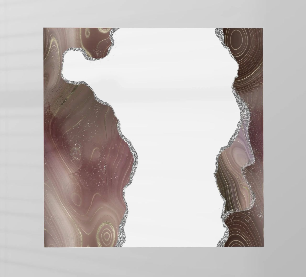 Agata glitterata taupe e argento Texture 06 pellicola backlit da Gemstone Textures