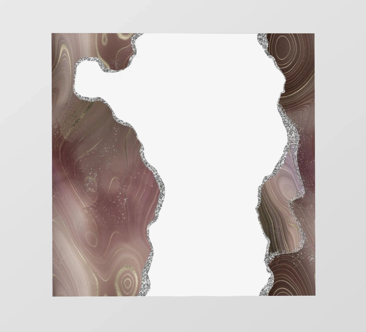 Agata glitterata taupe e argento Texture 06 pellicola backlit da Gemstone Textures
