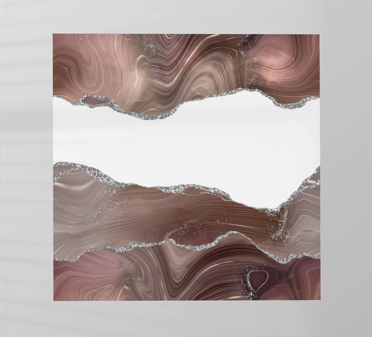 Agata glitterata taupe e argento Texture 08 pellicola backlit da Gemstone Textures