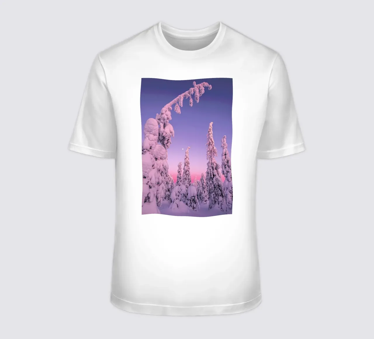 Coated Trees in Purple Light t-shirt da EyeEm Mobile GmbH