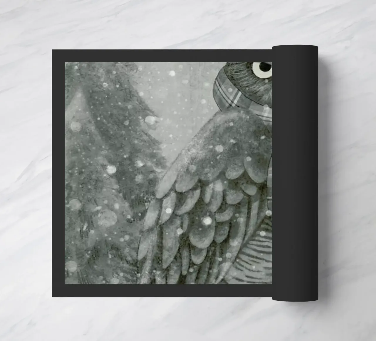 Winter Owl zerbino da Terry Fan